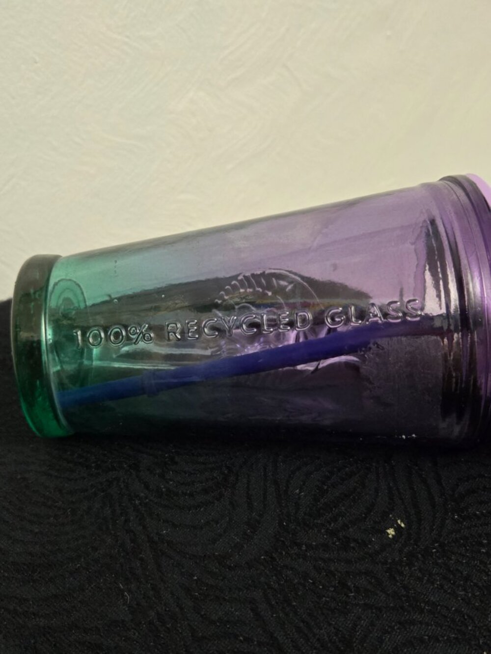 Starbucks Purple/Green Ombre Glass - Picture 3 of 3